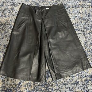 Veronica Beard Leather shorts